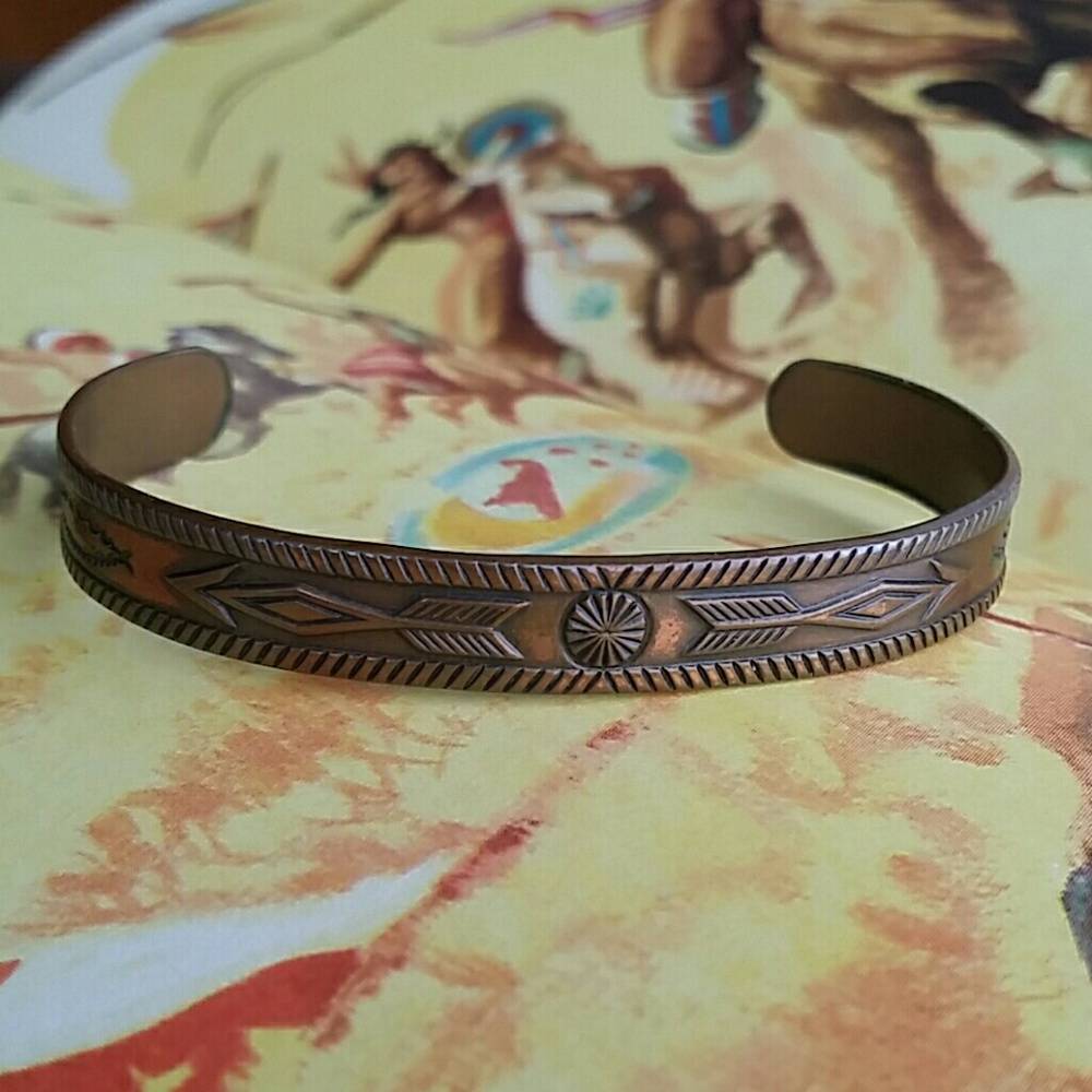 Copper cuff bracelet